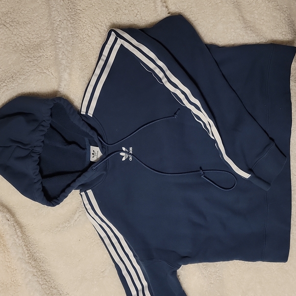 ADIDAS Cropped Hoodie - Picture 1 of 3
